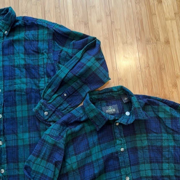 Two Redhead button down flannel shirts size large men’s - Picture 5 of 14